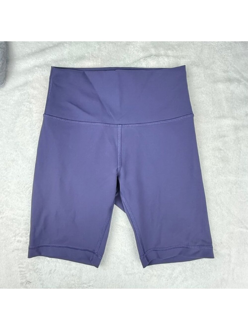 Lululemon High-Rise Short 8 Purple Yoga Biker Shorts Size 6